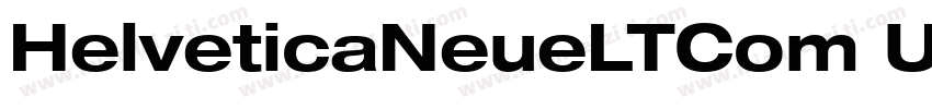 HelveticaNeueLTCom U字体转换